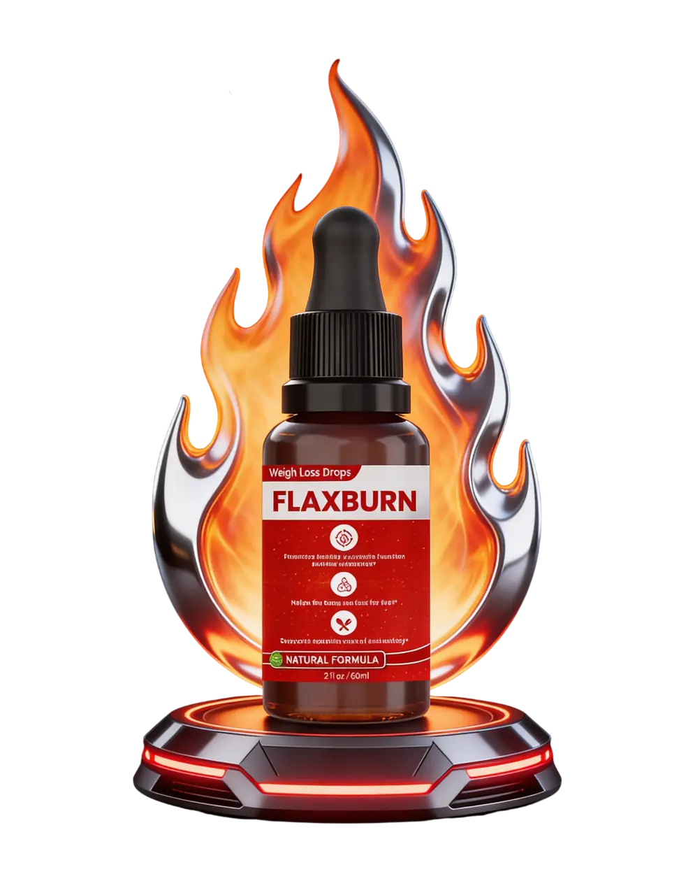 FlaxBurn Advanced Weight Management Supplement Bottle